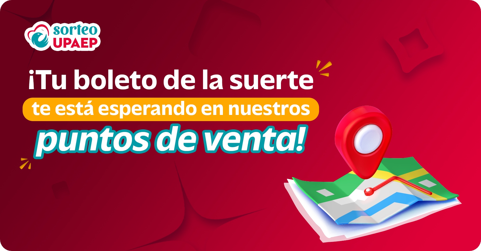 ¡Tu boleto de la suerte te está esperando en nuestros puntos de venta!